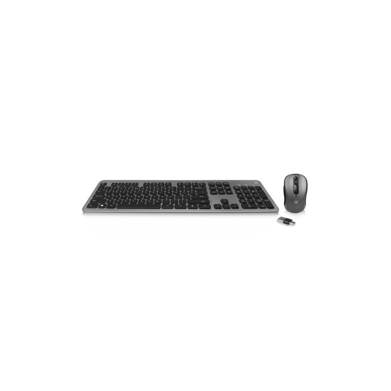 Ewent EW3272 teclado Ratón incluido RF inalámbrico QWERTY Es | APLIUM