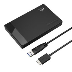 Ewent Caja HDD/SDD Sata 2.5 Sin Tornillos USB 3.2 | APLIUM