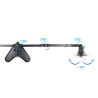 Soporte de Sobremesa para 3 Monitores TooQ DB1704TN-B/ Girat | APLIUM