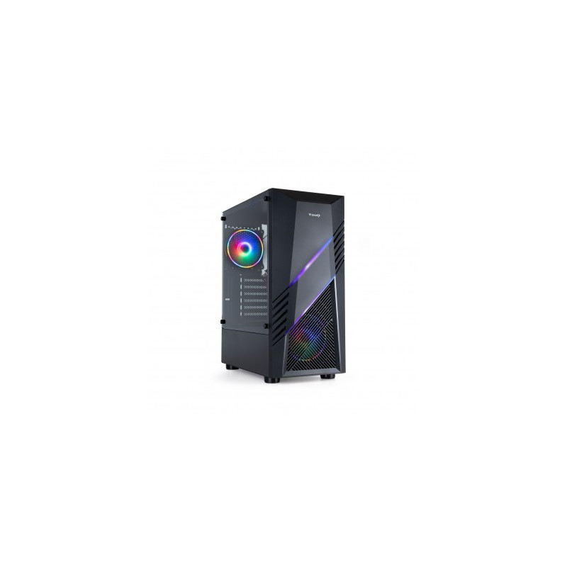 Tooq Caja Semitorre Gaming TQGCC102-B "BIOHAZARD" Negra | APLIUM