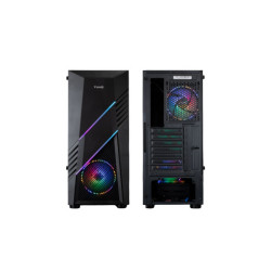 Tooq Caja Semitorre Gaming TQGCC102-B "BIOHAZARD" Negra | APLIUM