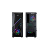 Tooq Caja Semitorre Gaming TQGCC102-B "BIOHAZARD" Negra | APLIUM