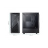 Tooq Caja Semitorre Gaming TQGCC102-B "BIOHAZARD" Negra | APLIUM