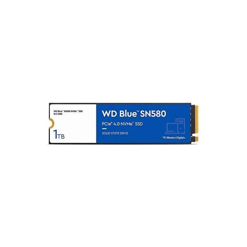Western Digital Blue SN580 M.2 1 TB PCI Express 4.0 TLC NVMe | APLIUM
