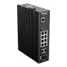 12-Port Layer2 Smart Managed Gigabit Ind