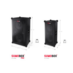 SHARP CP-LS100 ALTAVOZ PORTATIL, 120W RMS / 105dB, 10 HORAS | APLIUM