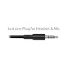 Ewent EW3567 auricular y casco Auriculares Diadema Negro | APLIUM