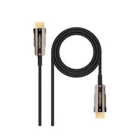 NANOCABLE CABLE HDMI V2.0 AOC 4K@60HZ 18Gbps NEGRO 30 M | APLIUM
