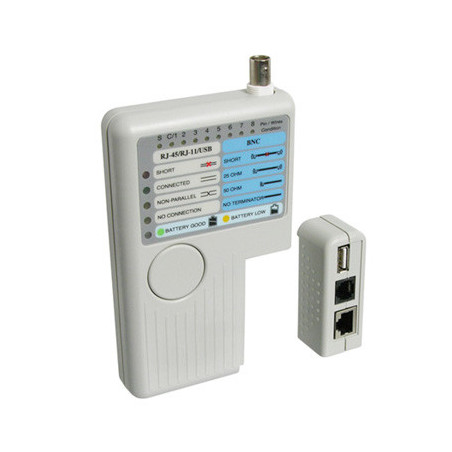WP WPC-TST-002 comprobador de cables de red Blanco | APLIUM