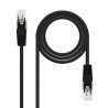 Nanocable Cable Red Latiguillo RJ45 CAT.6 UTP AWG24, Negro, | APLIUM