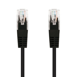 Nanocable Cable Red Latiguillo RJ45 CAT.6 UTP AWG24, Negro, | APLIUM