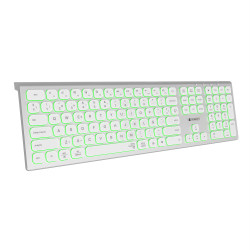 SUBBLIM Teclado Bluetooth/2.4G Master iluminado Ext P/B | APLIUM