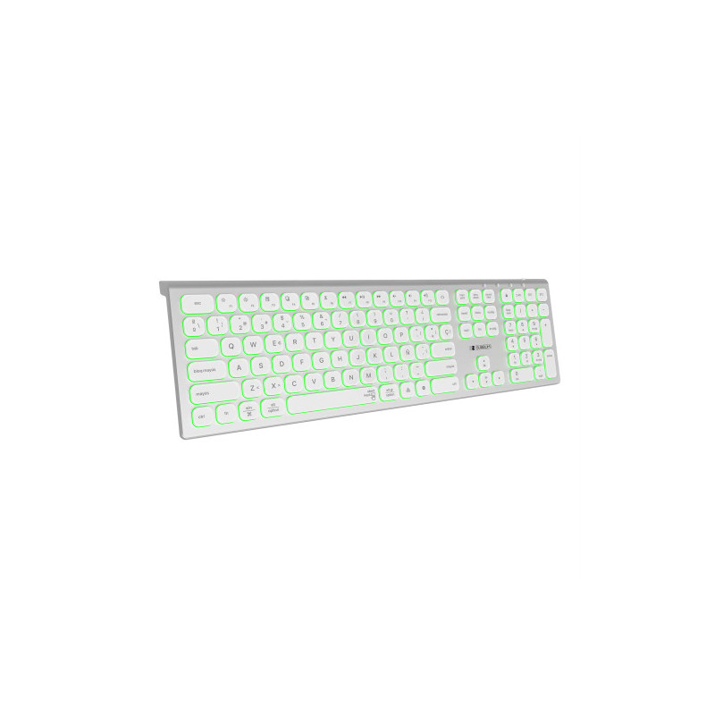 SUBBLIM Teclado Bluetooth/2.4G Master iluminado Ext P/B | APLIUM