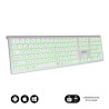 SUBBLIM Teclado Bluetooth/2.4G Master iluminado Ext P/B | APLIUM