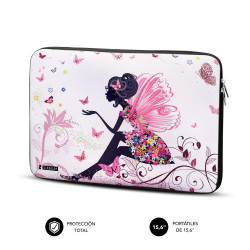 SUBBLIM Funda Ordenador Neopreno Trendy Sleeve Neo Hada 15,6 | APLIUM