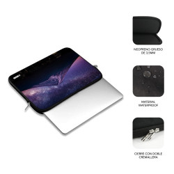 SUBBLIM Funda Ordenador Neopreno Trendy Sleeve Neo Mountain | APLIUM