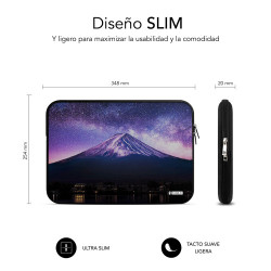 SUBBLIM Funda Ordenador Neopreno Trendy Sleeve Neo Mountain | APLIUM