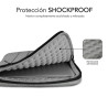 SUBBLIM Funda Air Padding 360 Sleeve 15,6" Light Grey | APLIUM