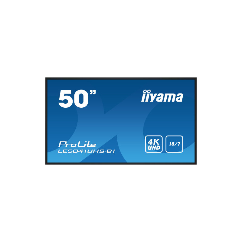 iiyama LE5041UHS-B1 pantalla de señalización Pantalla plana | APLIUM