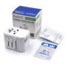 Ewent EW1470 adaptador de enchufe eléctrico Universal Blanco | APLIUM