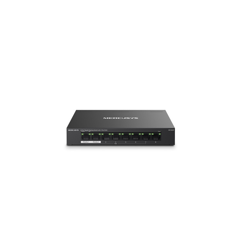 Mercusys MS108GP switch Gestionado Gigabit Ethernet (10/100/ | APLIUM