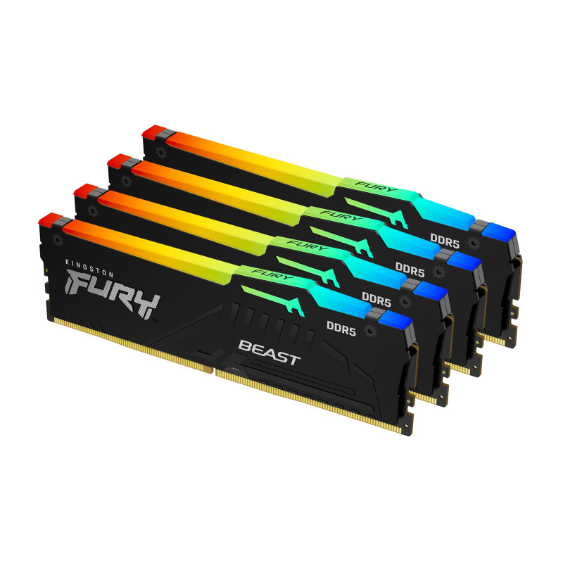 64GB 6000 DDR5 DIMM Kit4 FURY Beast RGB