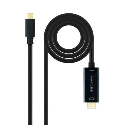 Nanocable Cable Conversor USB-C a HDMI 1.4 4K@30HZ 1.8 m, Ne | APLIUM