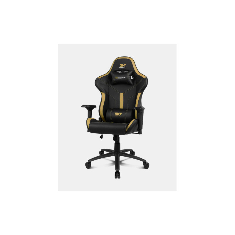 DRIFT DR350 Butaca para jugar Asiento acolchado Oro, Negro | APLIUM