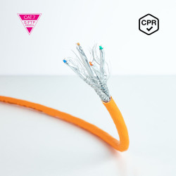 Nanocable Cable de Red CAT.7 LSZH SFTP PIMF AWG23, Naranja, | APLIUM