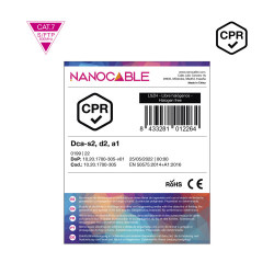 Nanocable Cable de Red CAT.7 LSZH SFTP PIMF AWG23, Naranja, | APLIUM