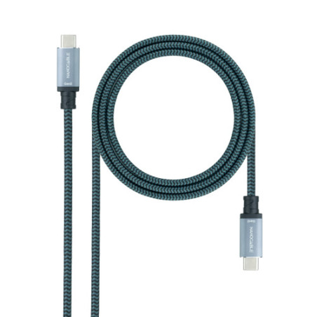 Nanocable Cable USB 3.1 Gen2 10Gbps 5A, 4K/60Hz, USB-C/M-USB | APLIUM