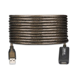 Ewent EW1021 cable USB 10 m USB 2.0 USB A Negro | APLIUM