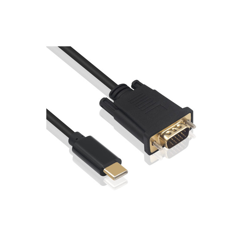 Ewent EC1052 adaptador de cable de vídeo 1,8 m USB Tipo C VG | APLIUM