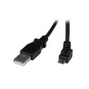 2m USB to Down Angle Micro USB Cable