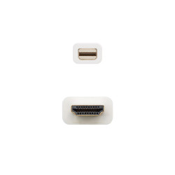 Nanocable Cable conversor Mini DP a HDMI, Mini DP/M - HDMI/M | APLIUM