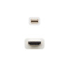 Nanocable Cable conversor Mini DP a HDMI, Mini DP/M - HDMI/M | APLIUM