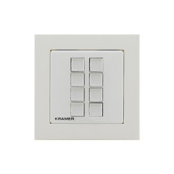 Kramer Control 8–BUTTON Ethernet And KNET™ 1-GANG Control Ke | APLIUM