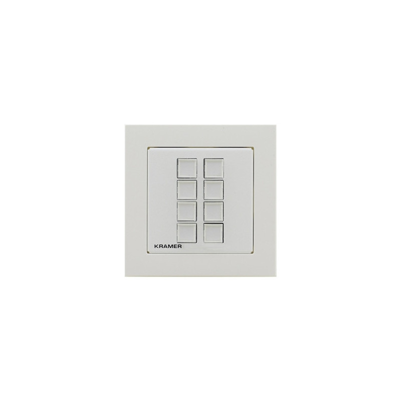 Kramer Control 8–BUTTON Ethernet And KNET™ 1-GANG Control Ke | APLIUM