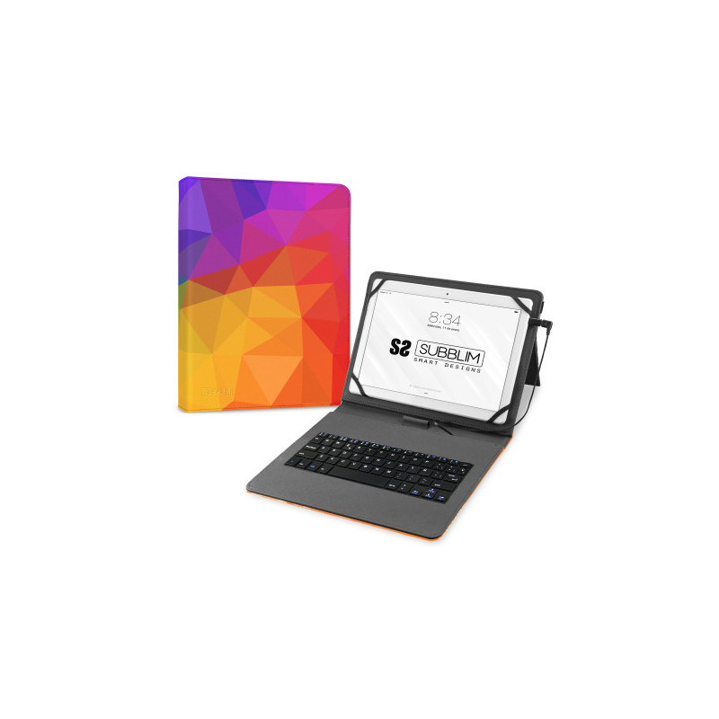 Funda Con Teclado Micro USB – Type C Keytab USB 11" Triangul | APLIUM