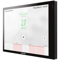 Crestron 7 In. Wall Mount Touch Screen, Black Smooth (TSW-77 | APLIUM