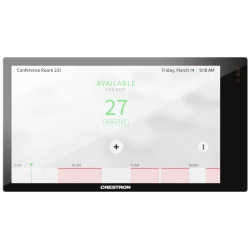 Crestron 5 In. Wall Mount Touch Screen, Black Smooth (TSW-57 | APLIUM