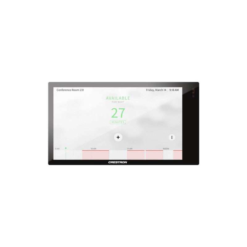 Crestron 5 In. Wall Mount Touch Screen, Black Smooth (TSW-57 | APLIUM