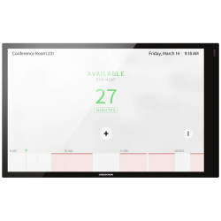 Crestron 10.1 In. Wall Mount Touch Screen, Black Smooth (TSW | APLIUM