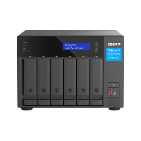 6bay QuTS hero NAS Intel C i3-12100 4c