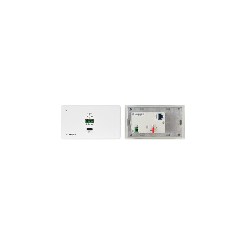 Kramer Electronics WP-789R/EU-80/86(W) Receptor AV Negro | APLIUM