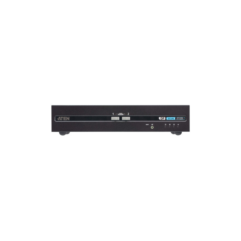 ATEN Switch KVM de seguridad avanzada DisplayPort dual displ | APLIUM