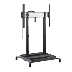 Vogels Rise 5108 Motorized Display Lift Floor Stand 80 Black | APLIUM