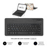 SUBBLIM Funda con Teclado Keytab Pro BT Trendy Marmol Blanco | APLIUM
