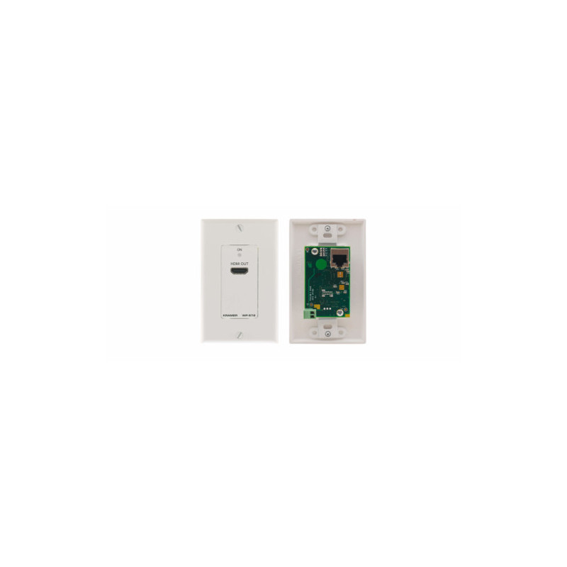 (CONSULTAR STOCK) Kramer Extenders Avsm Wall Plate Receiver | APLIUM