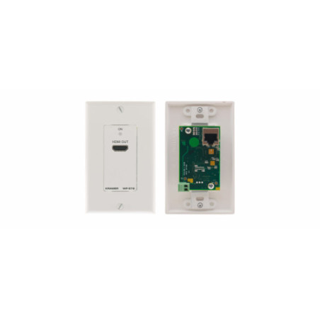 (CONSULTAR STOCK) Kramer Extenders Avsm Wall Plate Receiver | APLIUM
